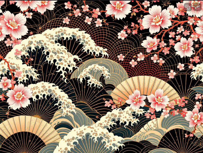 Japanisches Muster